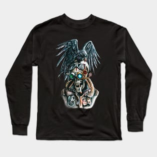 Skull and Raven Long Sleeve T-Shirt